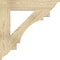 Ekena Millwork Merced Traditional Rough Sawn Bracket, Douglas Fir, 6"W x 36"D x 36"H BKT06X36X36MRC01RDF - alternate 3
